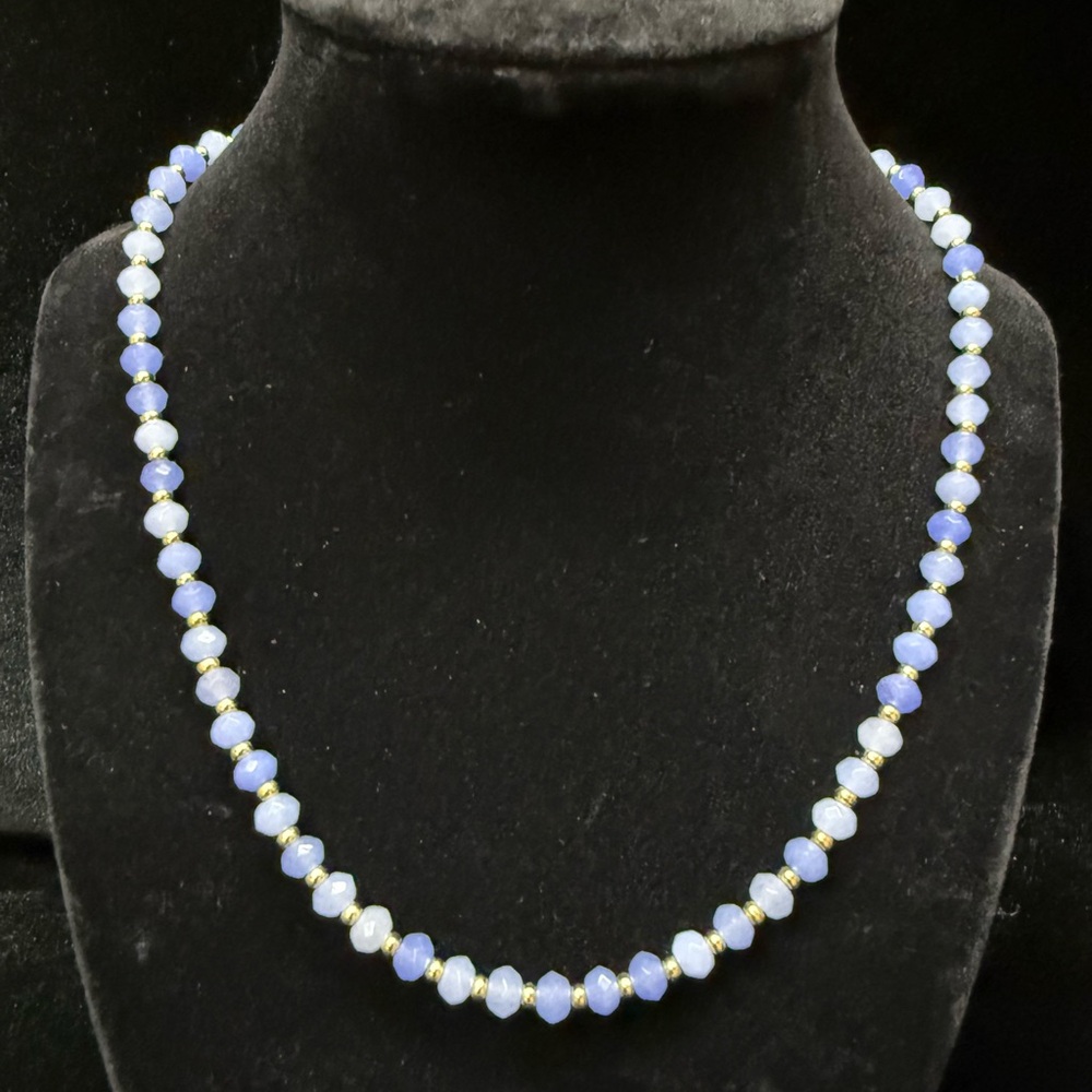 Blue Jade Necklace
